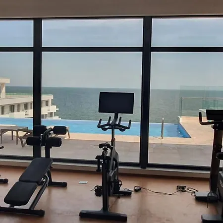Apartment Infinity Aqua Blue Roof Pool & - Private Parking Navodari
